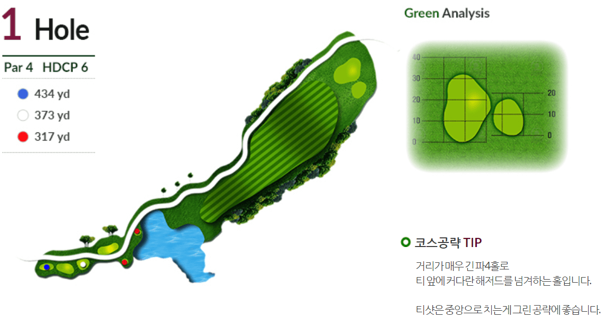 캐슬파인 골프클럽 레이크(LAKE) 코스 01