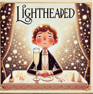샴페인을 마시고 알딸딸해진 남자 / lightheaded