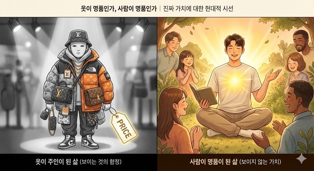 옷이명품인가사람이명품인가 이미지