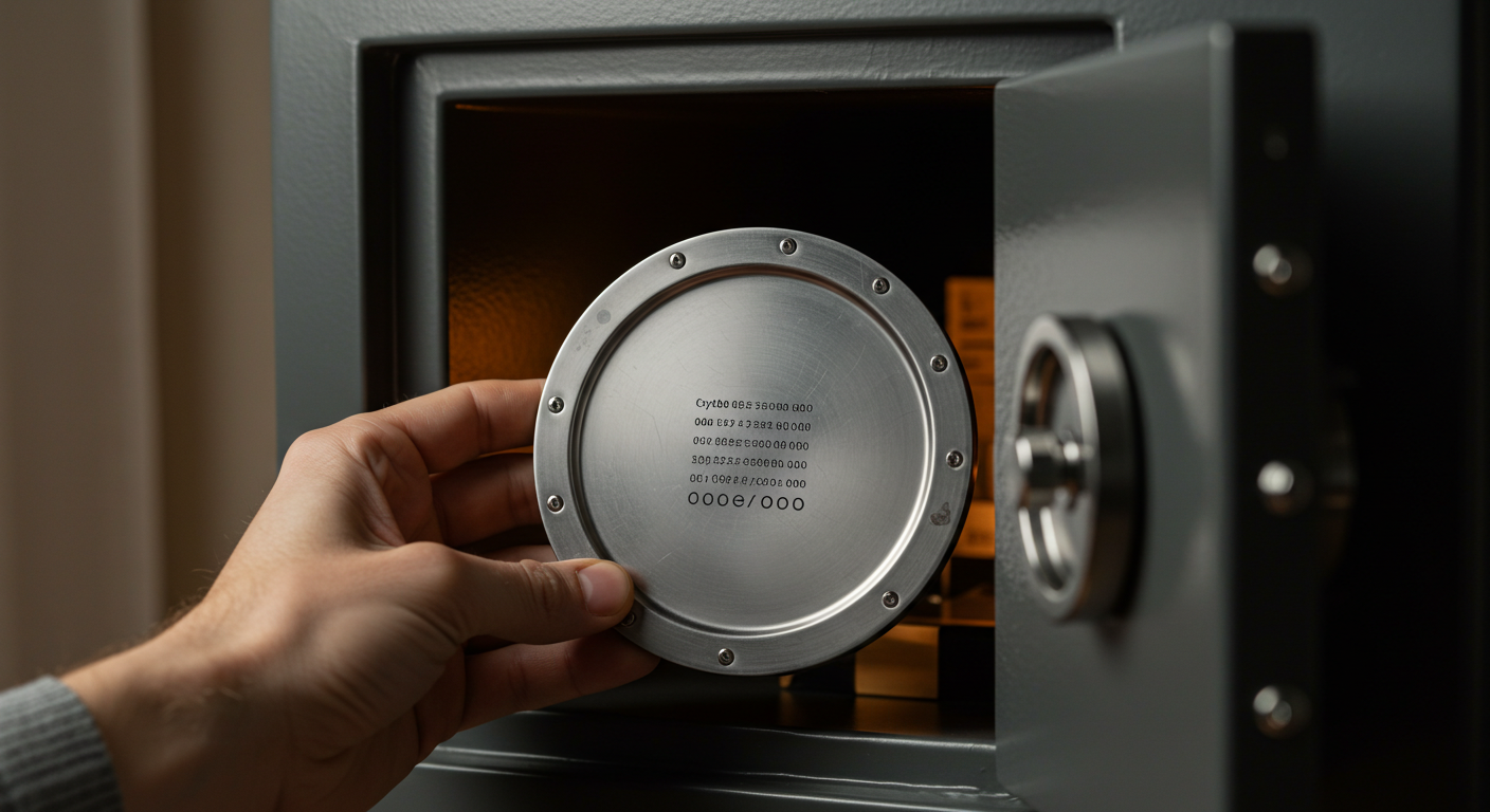 시드 문구 안전하게 보관하는 법 ✍️