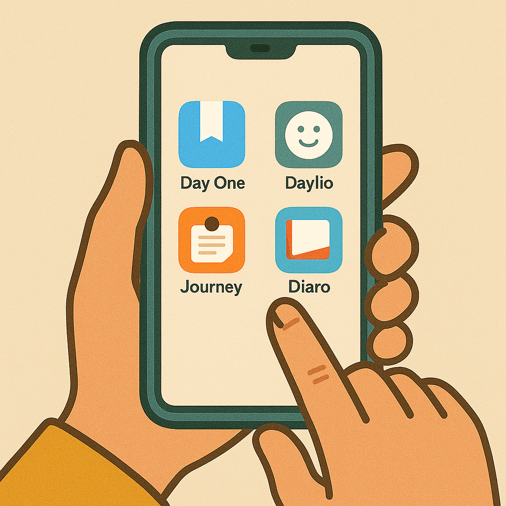 스마트폰 일기 앱 초보 가이드 60대도 쉽게 배우는 시니어 디지털 기록