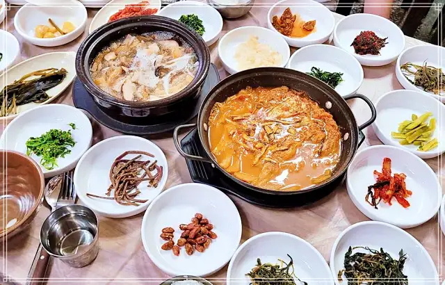 남원 지리산 뱀사골 맛집 27첩 산채정식 한정식 백반