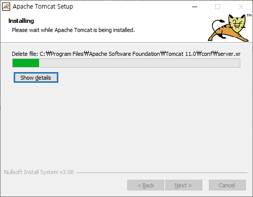 Installing