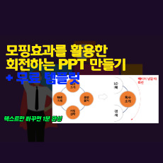 모핑효과를 활용한 자동으로 회전하는 목차 만들기