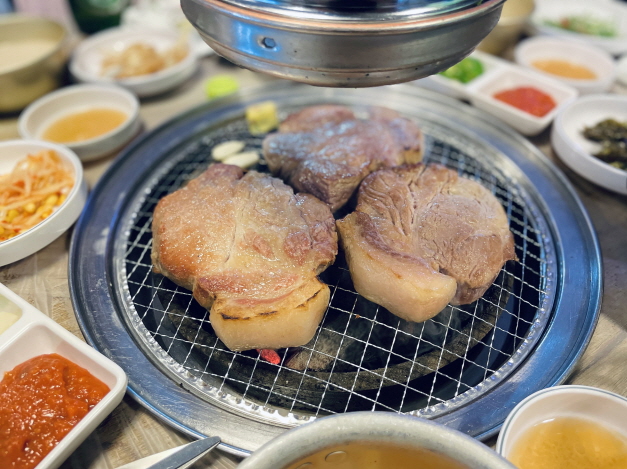 백탄참숯불구이-목살구이