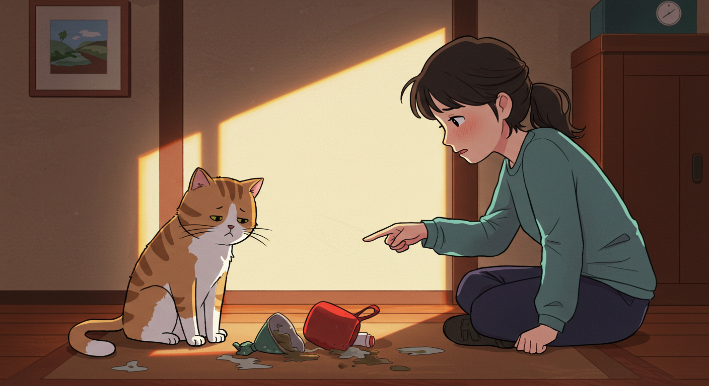 고양이 배변 실수