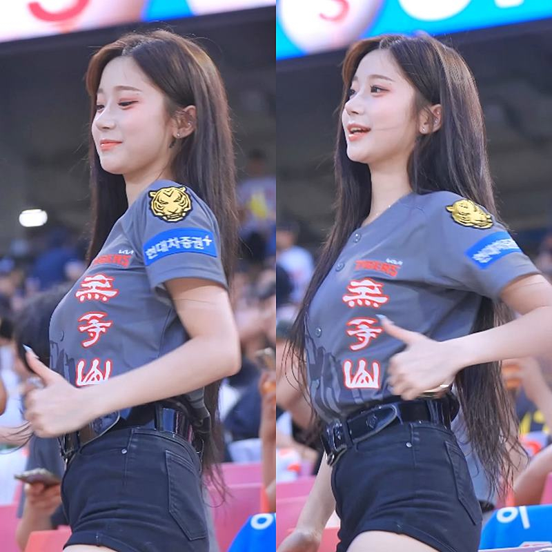 기아 타이거즈 치어리더 이주은 삐끼삐끼