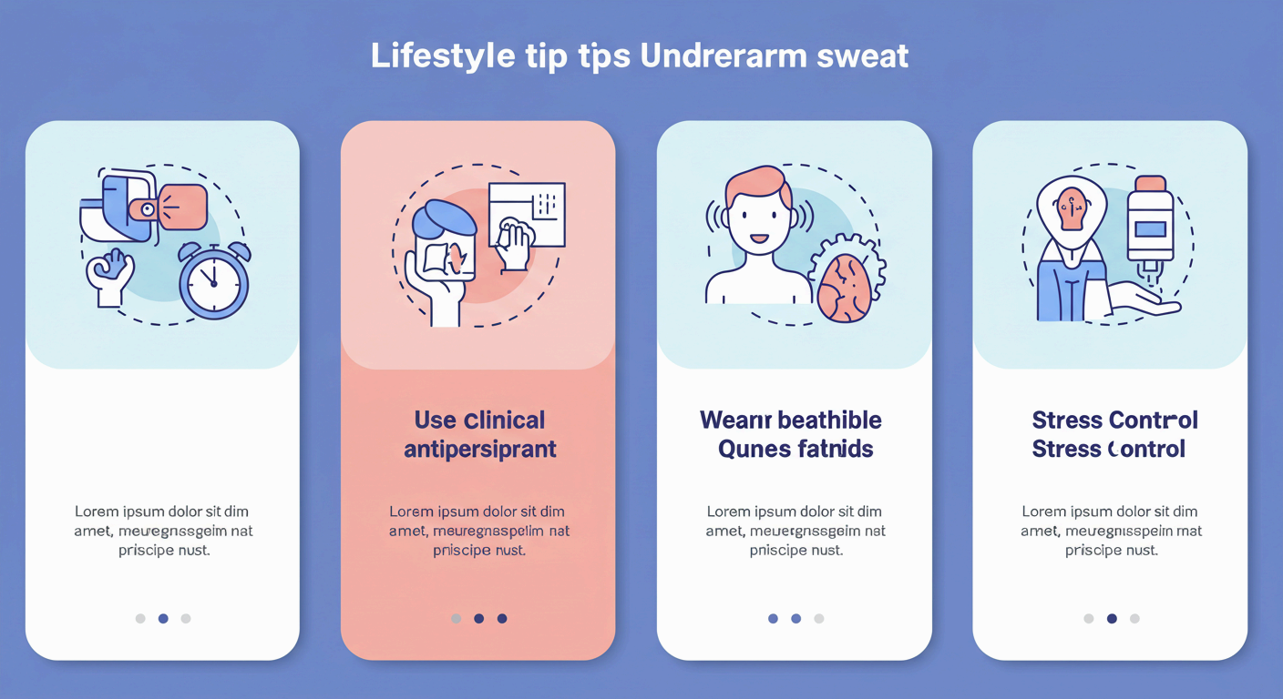 겨드랑이 땀이 많이 나는 이유 (+ 겨드랑이 냄새 제거방법)