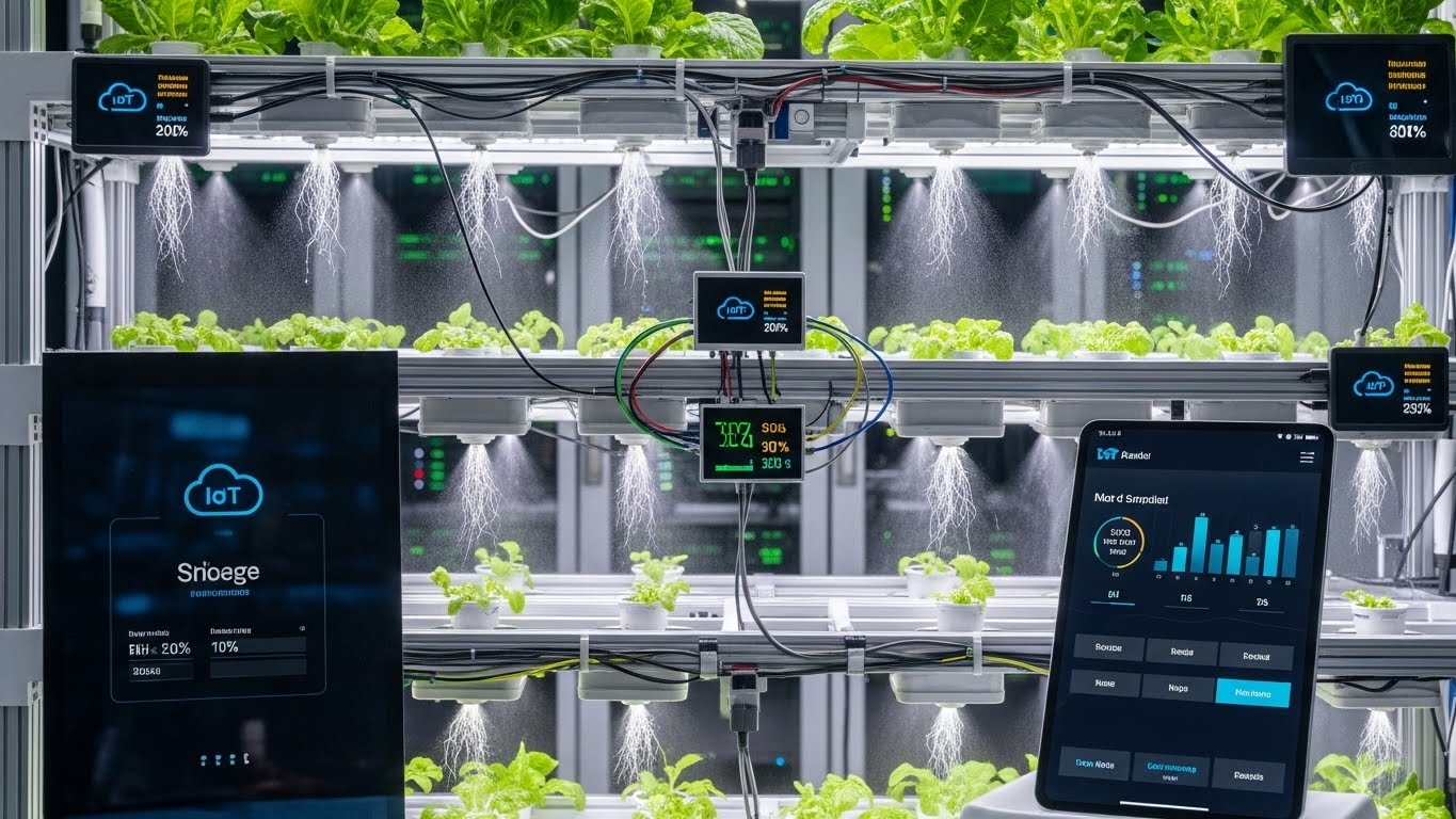 에어로포닉스와 IoT의 결합