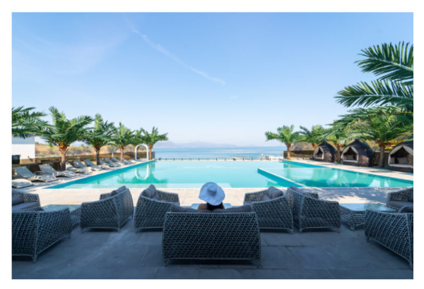 블루망고 여수 풀빌라 리조트 야외수영장