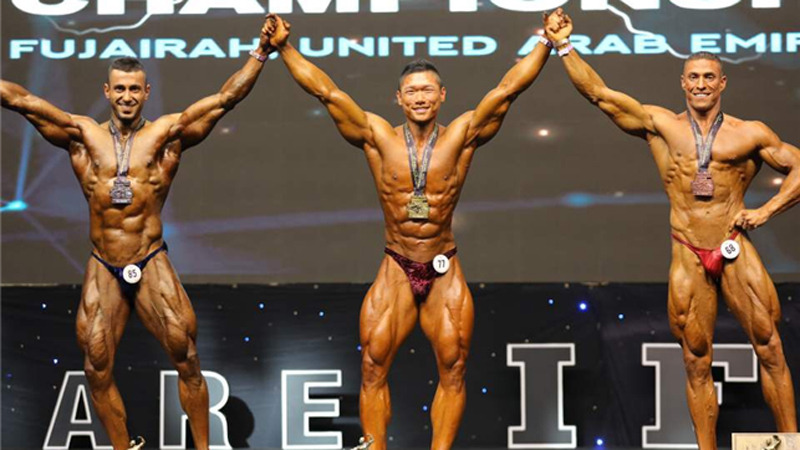 보디빌딩 대회 사진