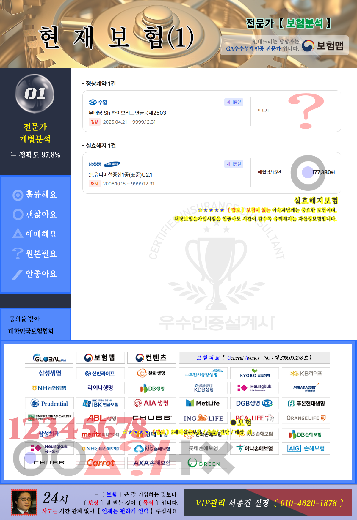 현재보험분석