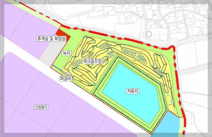 김제 지평선 제2일반산업단지 위치 및 업종배치계획
