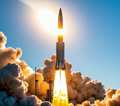 누리호 발사 장면