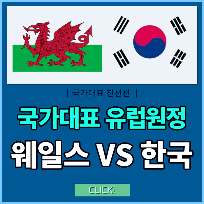 대한민국웨일스경기결과