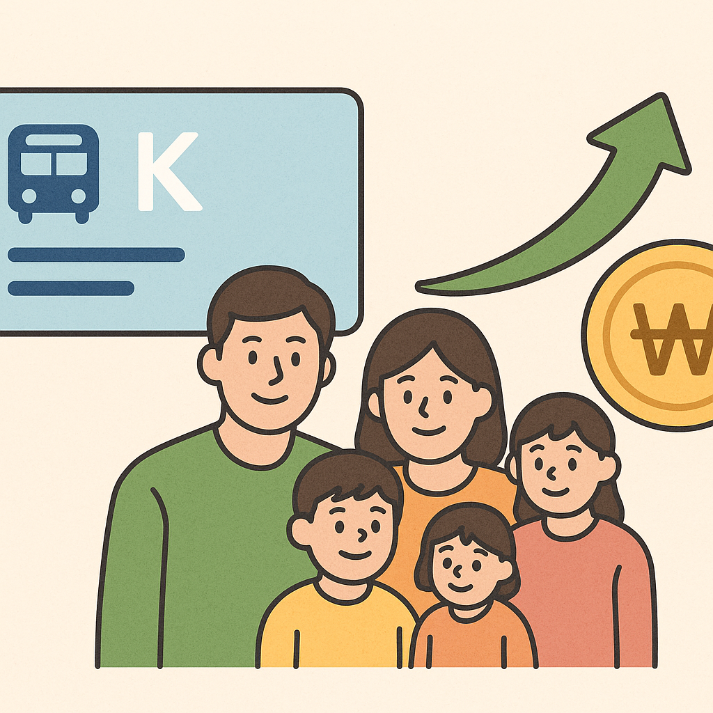 K패스 다자녀 할인