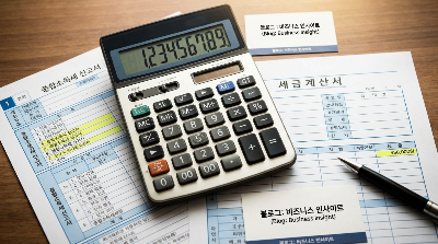 연말정산 모의계산법 