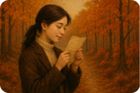 &ldquo;그대 곁을 떠난 가을은, 내게 너무 낯설어요.&rdquo;