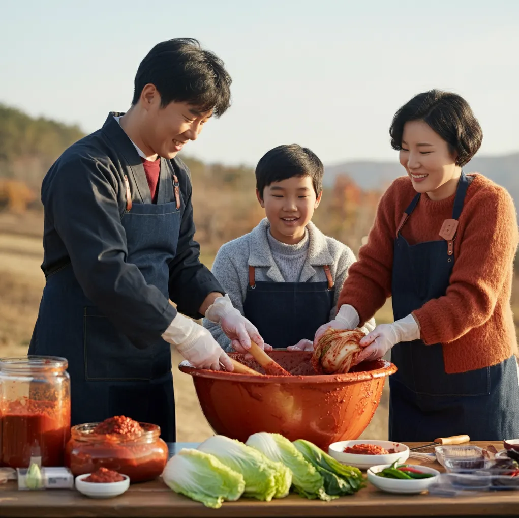 진부김장축제에서-김장체험하는-한국가족03