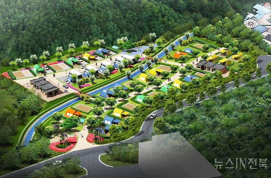 전라북도 김제 모악산 캠핑파크 소개