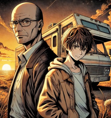 미국 드라마 브레이킹 배드 시즌 2를 연상시키는 이미지