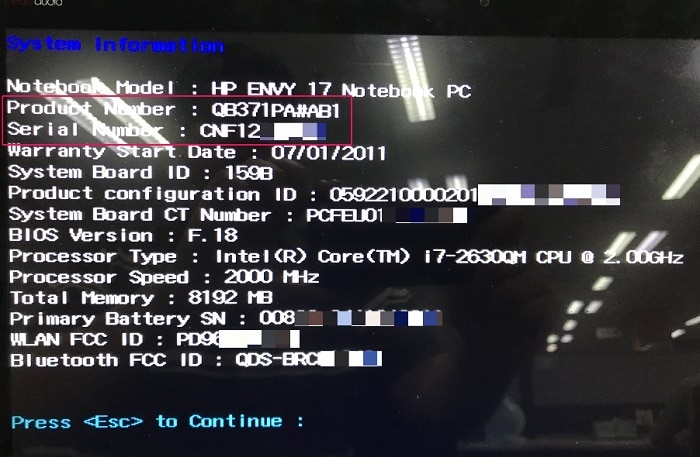 노트북 부팅화면