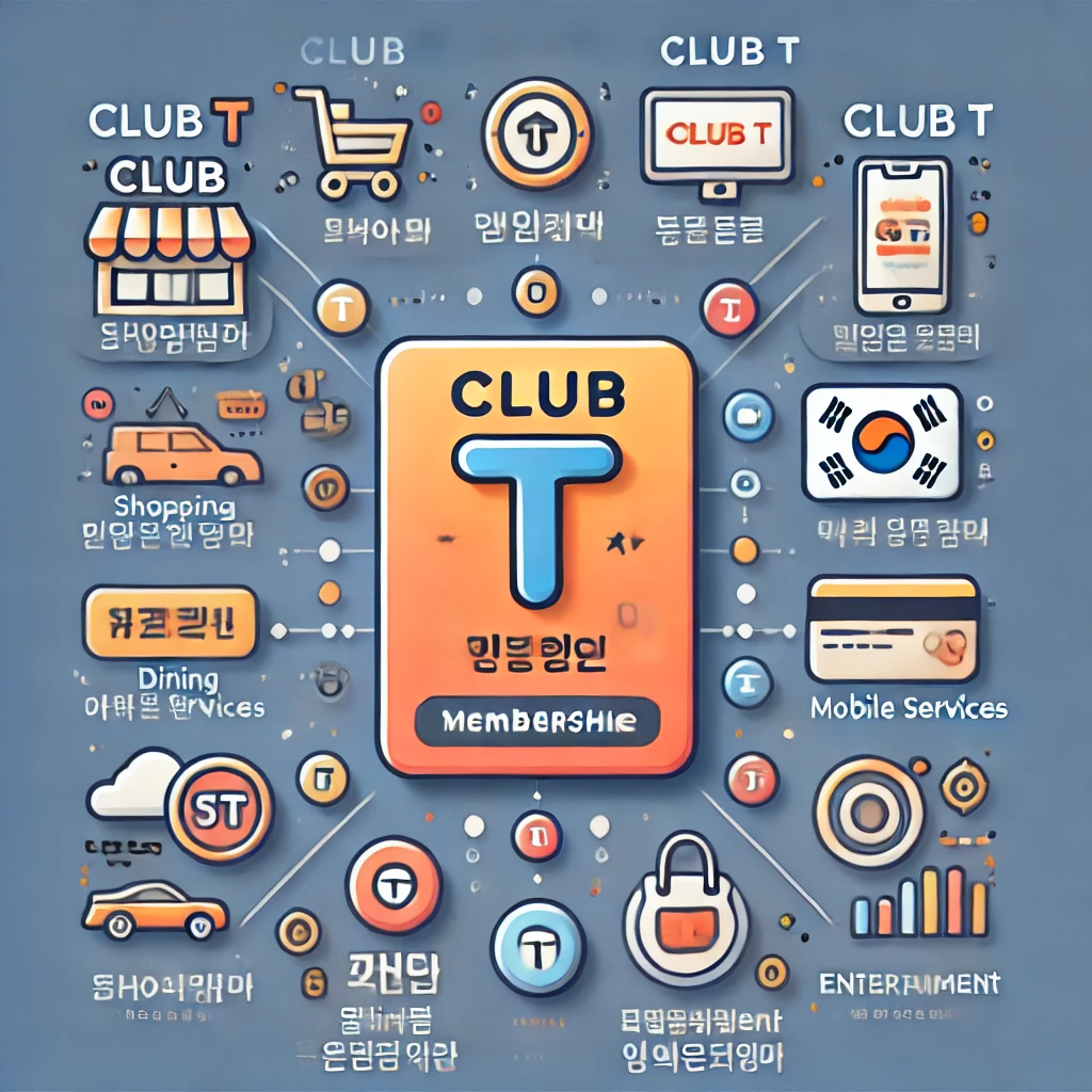 클럽T 혜택 모음 AI 이미지