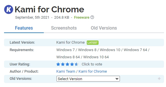 Kami-for-Chrome