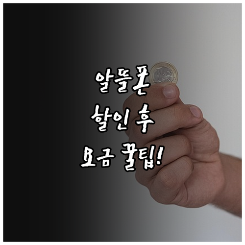 알뜰폰 할인 끝나도 요금 부담없이 쓰..