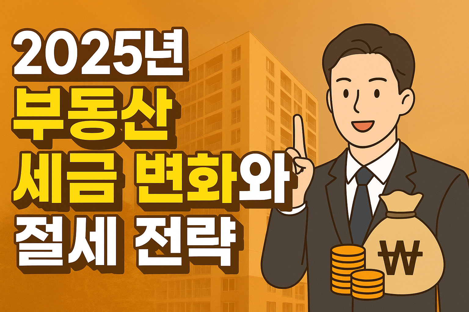 2025년 부동산 세금 변화와 절세 전략, 직장인이 꼭 알아야 할 핵심 가이드