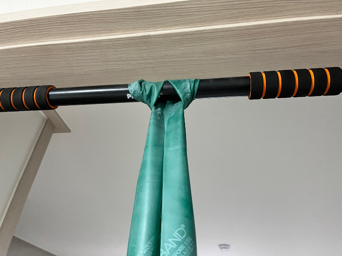 풀업봉에 달아본 모습 2