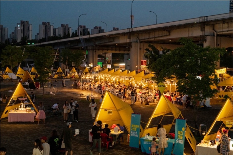 반포 한강 달빛 야시장