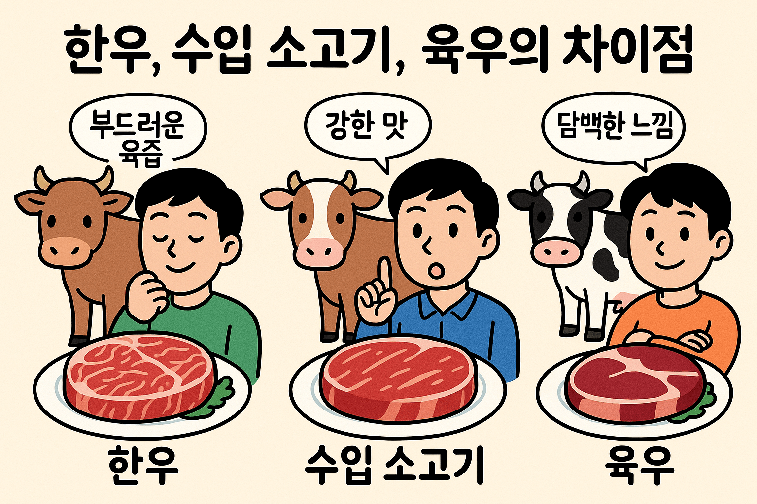 쇠고기 선택 기준
