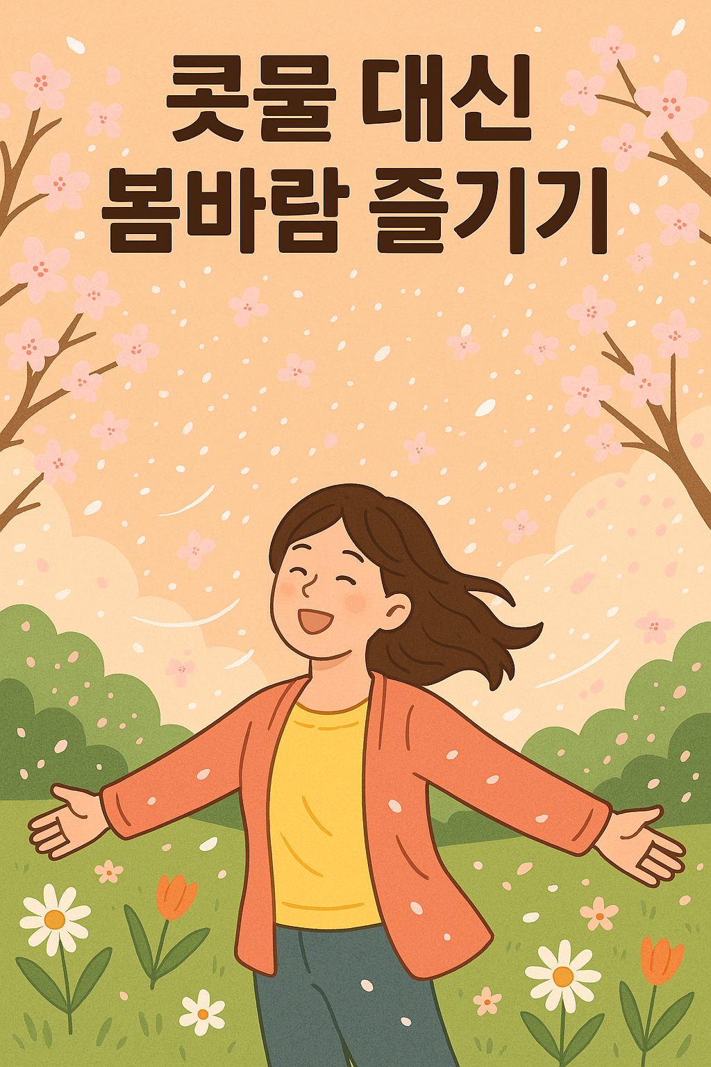봄철 알레르기 비염, 단순 감기 아니에요 – 제대로 대처하는 법