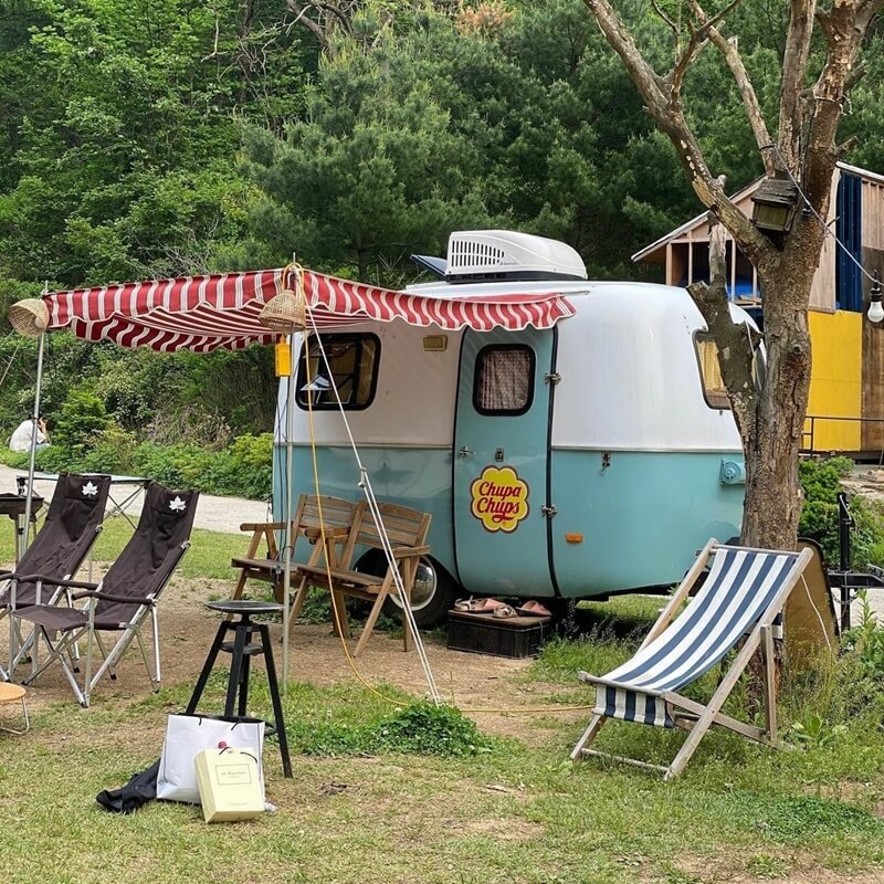 춘천 더시크릿가든 캠프지라운드 카라반1