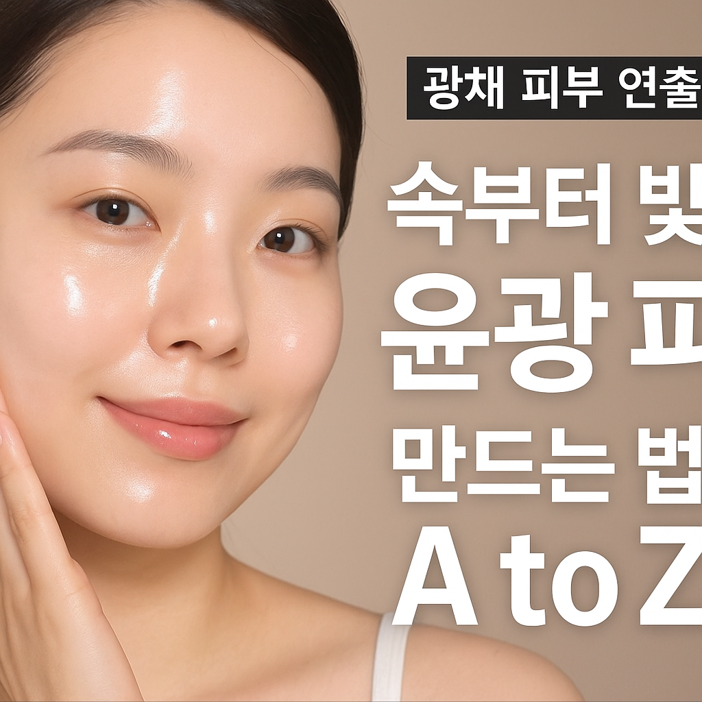 광채 피부 연출법