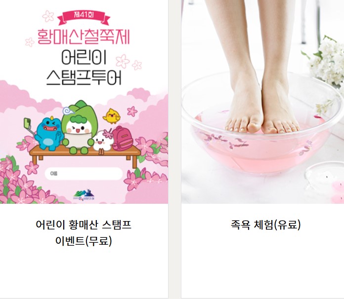 철쭉제 프로그램