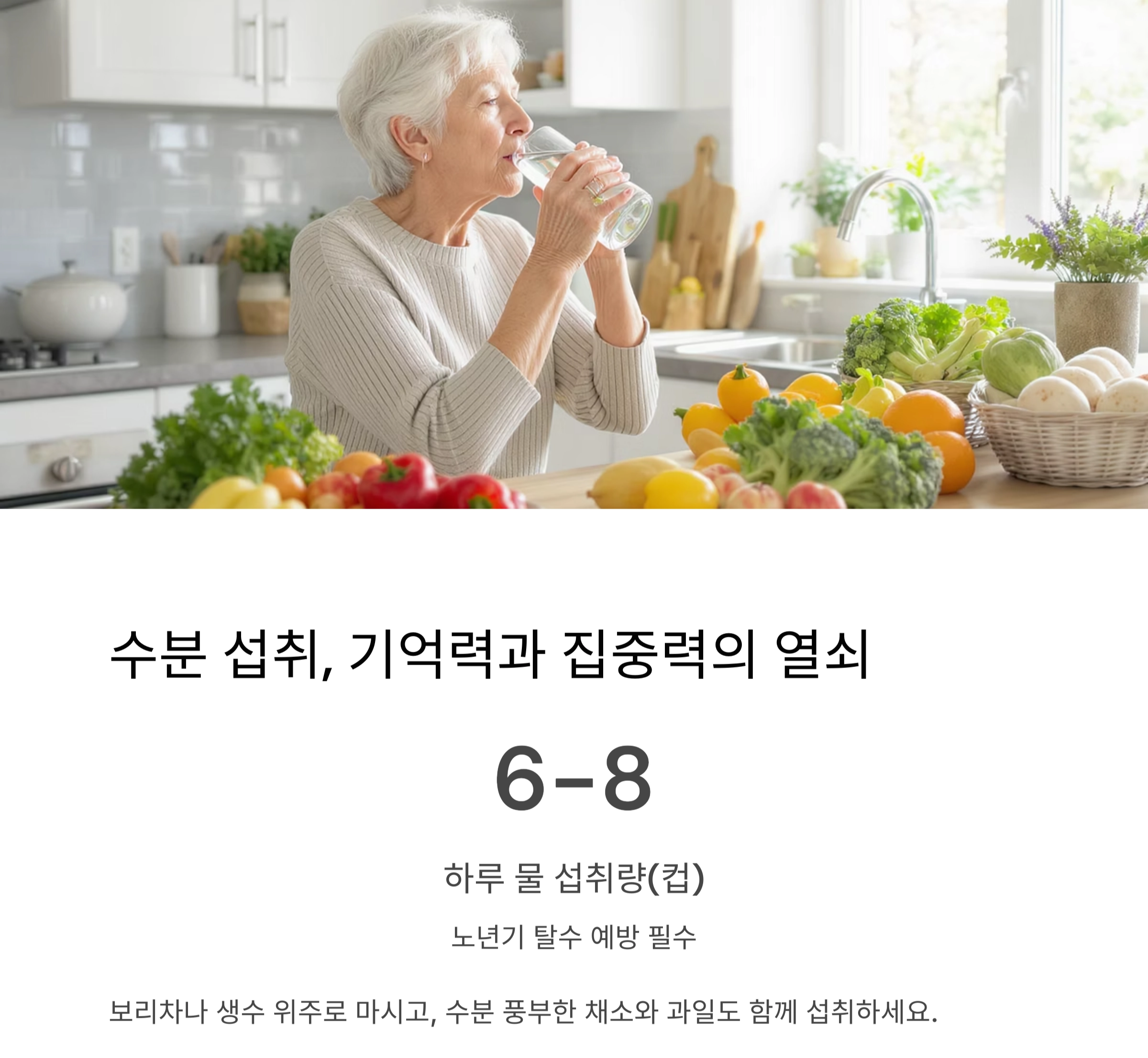 기억력을 지키는 힘, 시니어를 위한 치매 예방 식단 가이드