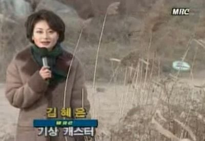 김혜은 기상캐스터 활동