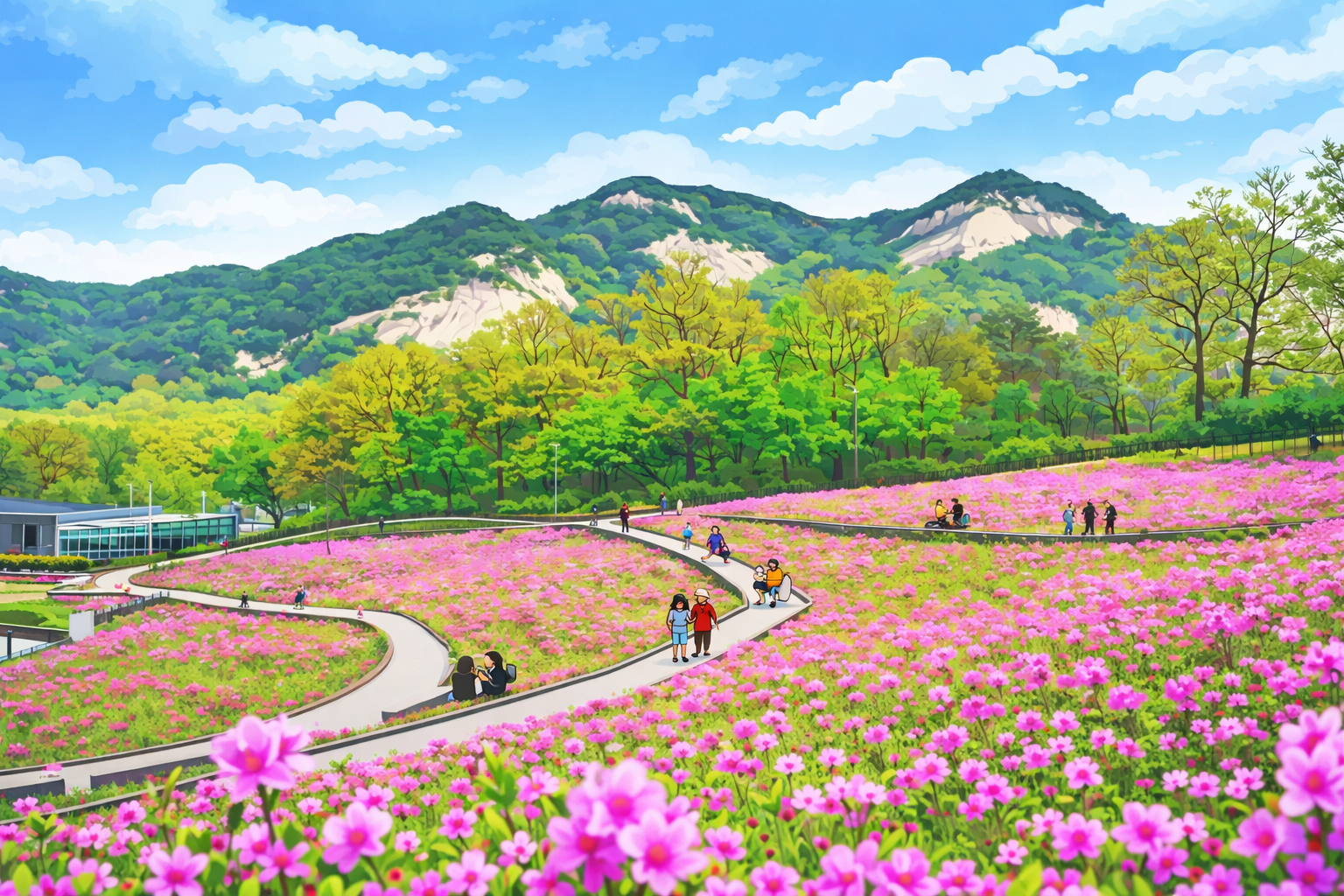 서울 불암산 철쭉제