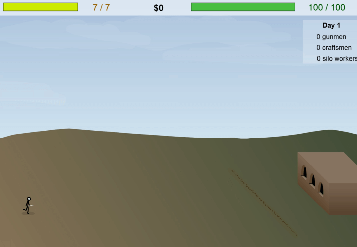 스톰더하우스2-플래시게임-시작-화면