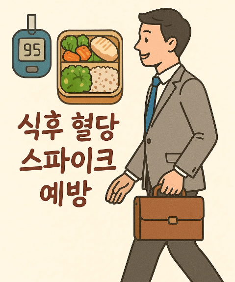 식후 혈당 스파이크 예방 전략