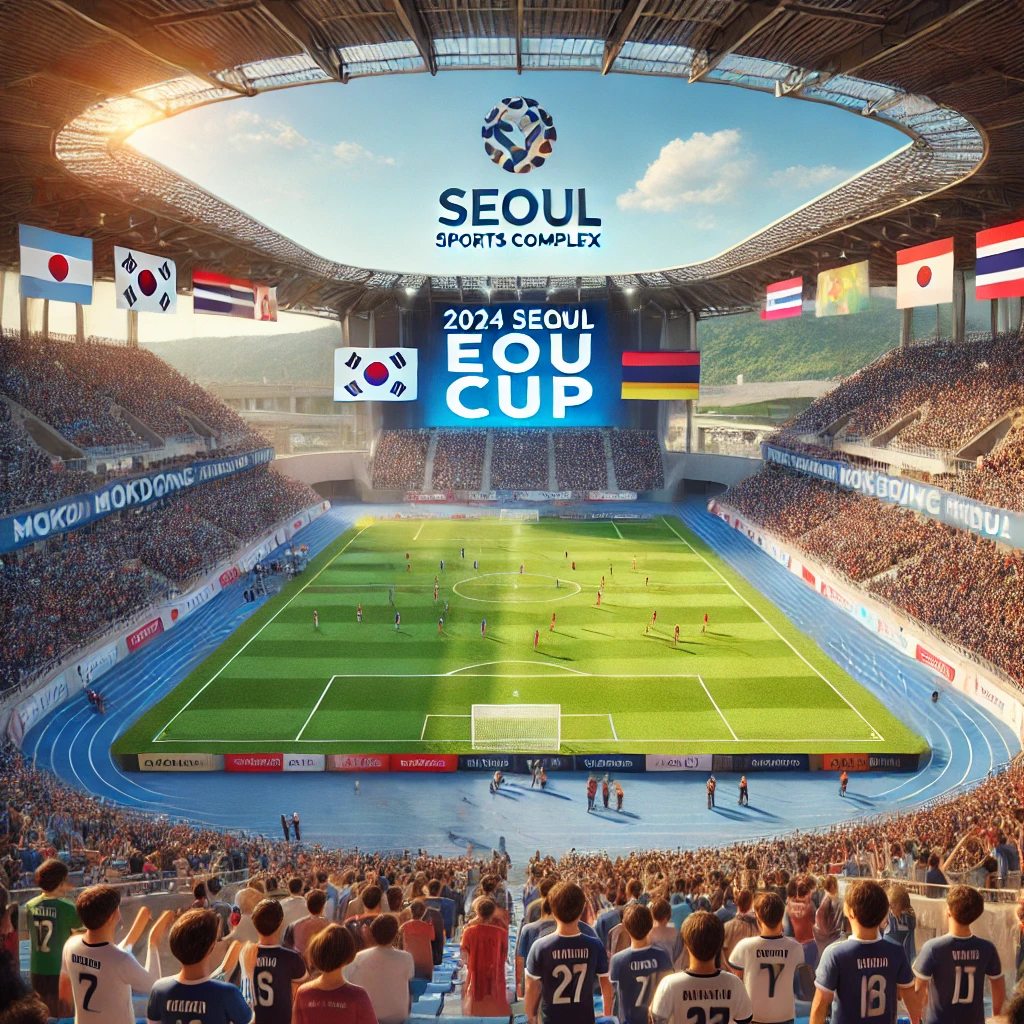 2024 서울 EOU컵 경기 및 중계 설명 ai 이미지