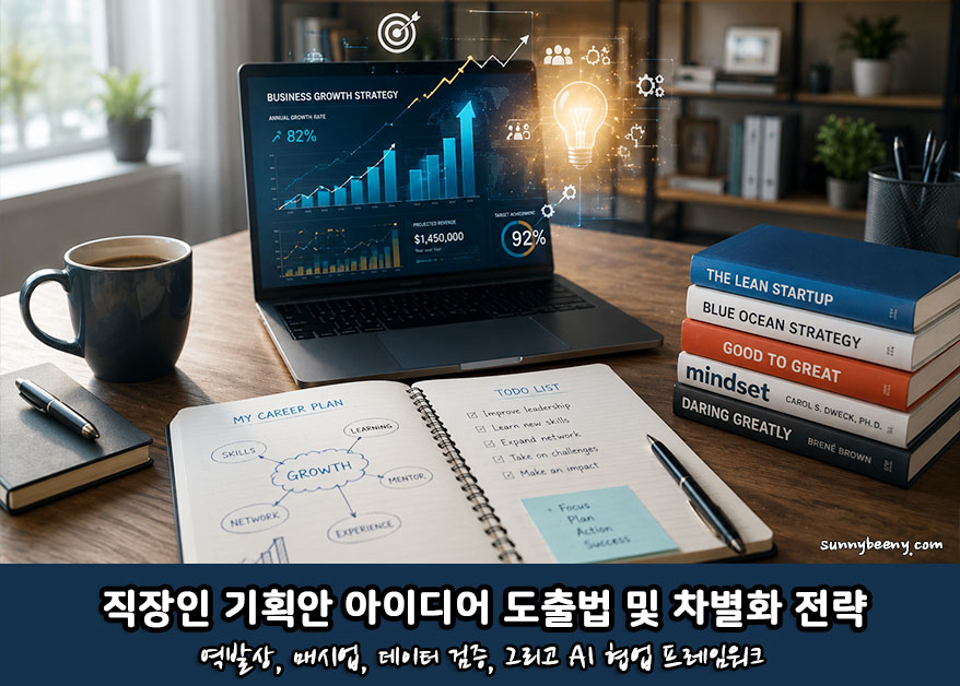 직장인 기획안 아이디어 도출법 및 차별화 전략