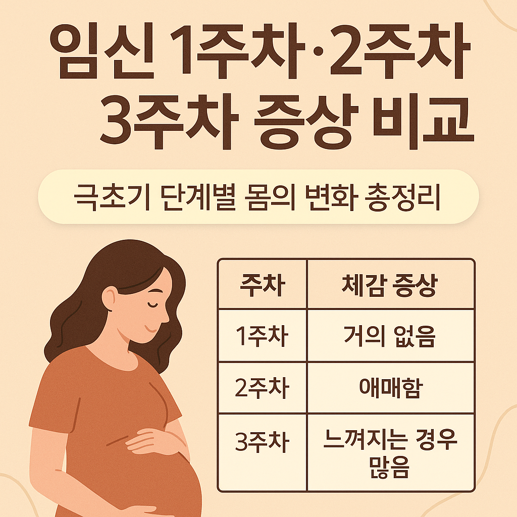 임신 극초기 증상