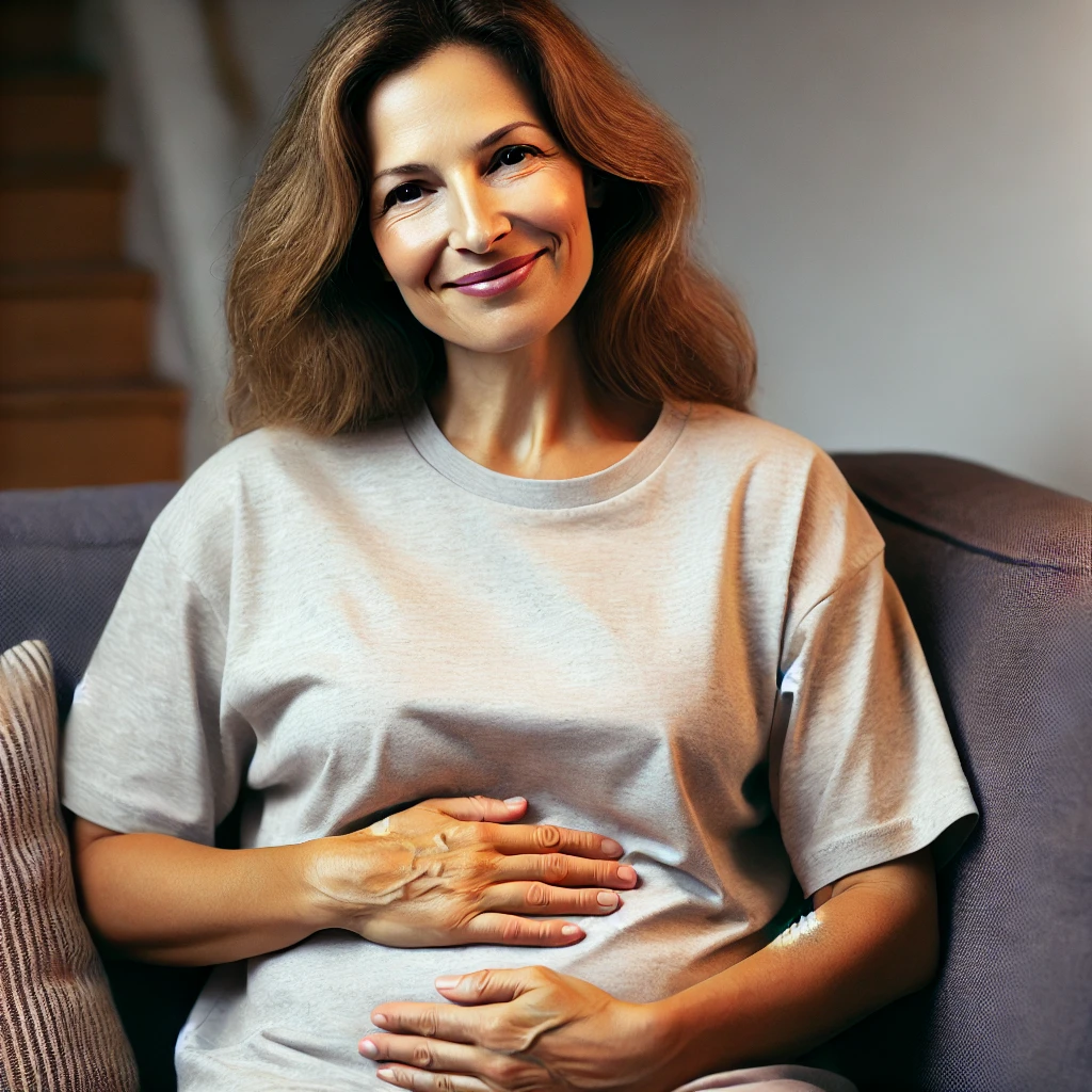 중년 여성 뱃살과 관련된 이미지