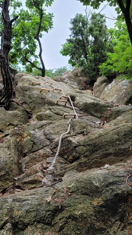 호치키스형 암석 등반로