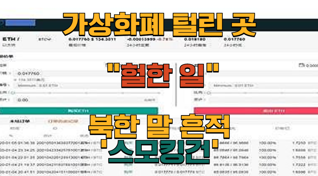 가상화폐, 북한 해커