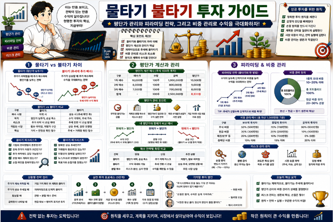 물타기 불타기