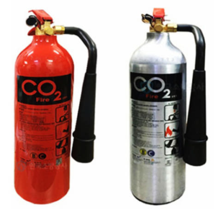 이산화탄소 소화기 사진